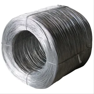 SAE1006 SAE1008 SAE1010 Q195 Q235 5.5mm 6.5mm Low Carbon Hot Rolled Steel Wire