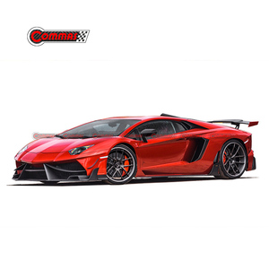 ชุดแต่งตัวถังคาร์บอนไฟเบอร์+ไฟเบอร์กลาส รุ่นลิมิเต็ดอิดิชั่น สไตล์ DC สำหรับรถยนต์แลมโบกินี อเวนทาดอร์ LP700 ประกอบด้วยกันชนหน้า สเกิร์ตข้าง และสปอยเลอร์หลัง - Product Image 2