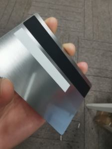 Роскошная Золотая печать логотипа магнитная полоса металлическая дебетовая карта 4442 Чип банковская кредитная карта для лазерной гравировки-премиальные металлические поделки - Product Image 3