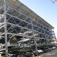 Estructura de Acero Ligero de Múltiples Pisos, Almacén Prefabricado, Garaje, Taller, Estacionamiento, Galvanizado en Caliente