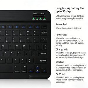 Clavier portable USB <span class=keywords><strong>mini</strong></span> pour ordinateur portable, nouveau clavier chocolat anti-ghosting 87 touches multi-touches - Product Image 6