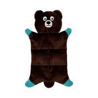 Jouet en peluche pour animaux de compagnie en forme d'animal, en tissu épais double couche, avec plusieurs couineurs, durable, sûr et interactif, pour chiens - Vente en gros