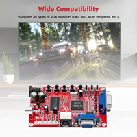 Carte de conversion vidéo VGA vers CGA RGBS / CVBS / S-VIDEO pour jeux d'arcade GBS-8100 Accessoires de jeu DIY Puces de circuit imprimé pour joystick