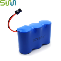 Pack de batteries jetables longue durée ER34615M 3P personnalisé pour instrument intelligent 85 ℃   Contrôle et mesure des appareils intelligents industriels