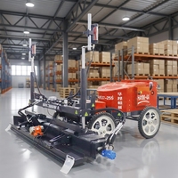 Machine automatique de nivellement du béton et niveleuse laser pour travaux de construction de sols d'entrepôts et d'usines de grande surface