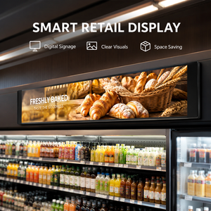 Écran LCD ultra-large étiré pour affichage mural 24/7, signalisation numérique commerciale pour aéroports, OEM - Product Image 4