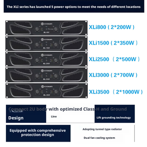 CROWN XLI800-3500 Amplificatore di Potenza Professionale Multifunzione per Spettacoli e Conferenze - Product Image 6