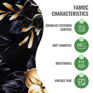 Tissu en crêpe de polyester tissé chinois de haute qualité, imprimé numériquement sur mesure, à tombé fluide, pour vêtements et robes - Product Image 3