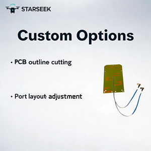 Antenne directionnelle mini PCB Starseek intégrée pour pistolet anti-drone portable et de sac à dos - Product Image 5