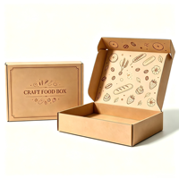 Emballages cadeaux pour beignets en carton ondulé avec logo personnalisé en relief, fermeture magnétique, vente en gros, recyclables, pour chocolat et beignets