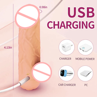 Vibrateur réaliste mini-dildo IPX7 en gros, contrôlé par application, pour hommes, et vibrateur électrique bullet pour femmes