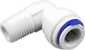 Connecteur coudé à raccord rapide de qualité supérieure, 90 degrés, à encliquetage pour systèmes industriels de fluides et de conduites d'air, prix export - Product Image 4