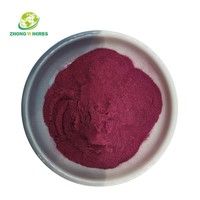 Zhongyiherbs Poudre instantanée d'hibiscus en vrac Poudre d'hibiscus séchée