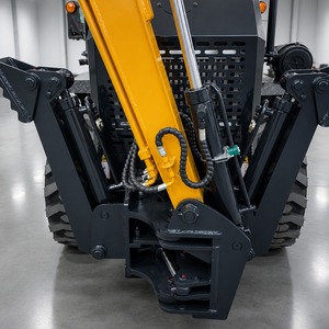 Oferta Destacada: <span class=keywords><strong>Retroexcavadora</strong></span> Compacta con Certificación CE EPA, Mini Tractor Excavador 4x4 con Ruedas o Orugas, OEM Chino Personalizado para Construcción y Agricultura - Product Image 3