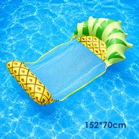Hamac flottant gonflable portable personnalisé, tapis flottant pour l'eau, coussin d'eau pour la piscine