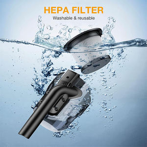 21V 20V 400W không dây sạc Lithium-ion di động cầm tay hộ gia đình hút mạnh mẽ Máy hút bụi không dây công suất cao - Product Image 4