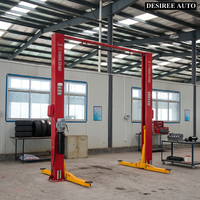 Elevador de Autos de 2 Postes con Capacidad de 4200 kg, Equipo de Elevación de Vehículos de 2 Postes