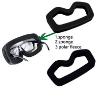 Éponge de chamois pour lunettes de ski anti-buée de qualité supérieure Tampons de nettoyage pour lentilles à séchage rapide pour athlètes professionnels de sports de neige Éponge haute densité