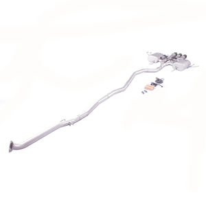 Sistema de Escape Catback con Válvula de Silenciador de Acero Inoxidable Ss304 de <span class=keywords><strong>Triple</strong></span> Salida Central para <span class=keywords><strong>Honda</strong></span> Civic Type-<span class=keywords><strong>R</strong></span> Fl5 2.0T - Product Image 2