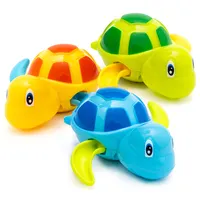 Mainan Mandi Kura-kura Populer Mainan Bak Mandi Penggali Angin Berenang Kura-kura Mengambang Mainan Mandi Bayi untuk Anak-anak