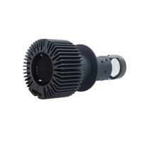 GOODZOOM 4300K Mini projecteur de phare H7 LED Ampoule de phare H7 LED Phares de voiture H7 Ampoules H7 pour voiture