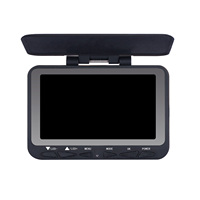 Endoscope industriel 17 mm avec écran LCD 4,3 pouces, caméra d'inspection de tuyaux portable, câble de 20 m, système de caméra d'inspection des canalisations d'égout