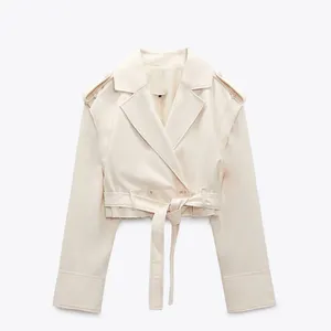 women's clothing 2023 summer new fashion detachable short jacket jacket retro long-sleeved ladies jacket