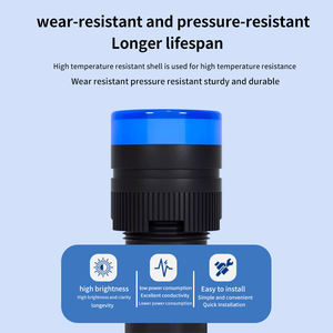 Luz Indicadora SHSNAO SAD16-16C 16MM SAD16LED Lâmpada de Sinal Multicolorida à Prova de Poeira Tipo de Alta Brilho - Product Image 4