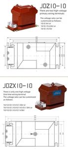 Manufacturer Supplies High-voltage Voltage <b>Transformer</b> JDZX10-3/6/10KV Indoor Single-phase - Product Image 4