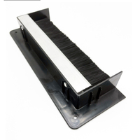 280 210 oeillet de brosse de filetage rectangulaire fendu pour joint de garde d'air de plancher surélevé de salle de serveur