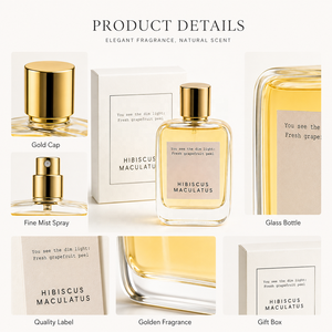 Parfum Hibiscus Maculatus pour Femme, senteur fraîche <span class=keywords><strong>de</strong></span> pamplemousse et d'hibiscus, Eau <span class=keywords><strong>de</strong></span> Parfum aux notes boisées - Product Image 2