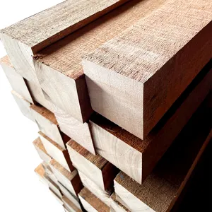 Madera aserrada Meranti roja maciza superventas para acabado interior de muebles y más - Product Image 1
