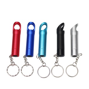 3つのLED懐中電灯を備えた多機能ビールボトルオープナー、屋外用のツールキーチェーンリフト小さな懐中電灯はロゴを印刷できます - Product Image 1