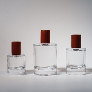 Low Price Wholesale Round Crimp Clear <b>Empty</b> Refillable Perfume Glass <b>Bottle</b> 30ml 50ml 100ml Unique Perfume <b>Spray</b> <b>Bottle</b> - Product Image 5