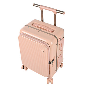 <span class=keywords><strong>Valigia</strong></span> Multifunzionale per Bambini con Design Genitore-Figlio, Trolley Cavalcabile con Robusto Schienale Sicuro, Bagaglio a Mano da 20 Pollici, Vendita all'Ingrosso - Product Image 4