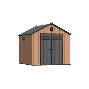 Outdoor Storage Durable Tool Shed Garden Plastic Shed Multi-Function Tool Storage House For Yard Lawn