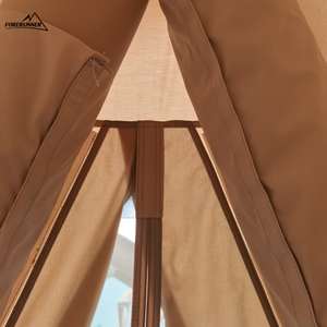 Tenda gonfiabile antivento e impermeabile del precursore 13sqm della famiglia con il disegno del triangolo per le gite all'aperto - Product Image 5
