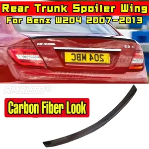 สปอยเลอร์หลัง สำหรับรถยนต์เมอร์เซเดสเบนซ์ W204 ปี 2007-2013 รุ่น C-class C180 C200L C63 ชิ้นส่วนภายนอกรถยนต์ สปอยเลอร์ฝากระโปรงท้าย อุปกรณ์ตกแต่งรถยนต์ - Product Image 1