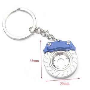 Wholesale Car Keychain Accessories Spinning New Disc Brake Rotor Keychain - Product Image 6