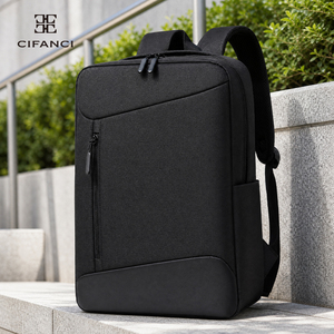 Bolsa para Portátil Personalizada con Logotipo para Hombre, Impermeable, Gran Capacidad, con Correa para el Hombro, para Viajes, Oficina, Uso Diario - Product Image 1