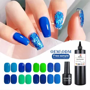 Factory Wholesale Supplier OEM ODM Blue Series uv Gel Polish For Nails Art UV 30S