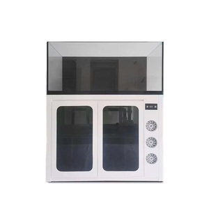 Acuario Moderno <span class=keywords><strong>de</strong></span> Lujo <span class=keywords><strong>para</strong></span> <span class=keywords><strong>Peces</strong></span> <span class=keywords><strong>de</strong></span> <span class=keywords><strong>Agua</strong></span> <span class=keywords><strong>Salada</strong></span>, con Cristal Blanco Ultrafino y Base <span class=keywords><strong>de</strong></span> Madera Sólida, <span class=keywords><strong>para</strong></span> Sala <span class=keywords><strong>de</strong></span> Estar y Oficina - Product Image 4
