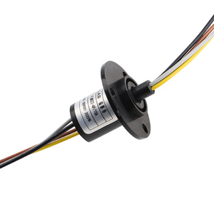 Anillo Colector Conductivo de Alta Potencia Tipo Capuchón, Conector Giratorio de 360 Grados, 2A 5A 10A 20A 30A, con Escobillas para Equipos Industriales - Product Image 2