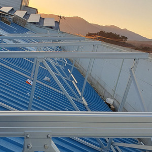 Support photovoltaïque en aluminium pour montage sur toit plat ou incliné, nouveau système solaire - Product Image 2