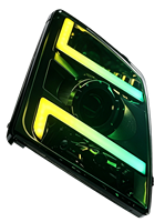 Phare avant personnalisé VAHID Factory LED WRGB RGB 8000LM à changement de couleur pour Isuzu D-MAX Dmax