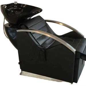 Sillón de Lavado de Cabello Eléctrico de Lujo para Barbería, con Lavabo y Silla Resistentes, Muebles para Salón de Belleza - Product Image 2