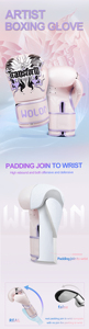 <span class=keywords><strong>Guantoni</strong></span> da Boxe Personalizzati Wolon, <span class=keywords><strong>10</strong></span> <span class=keywords><strong>oz</strong></span> e 12 <span class=keywords><strong>oz</strong></span> per Allenamento e Sparring, per Amatori - Product Image 3