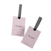 Étiquettes de vêtements haut de gamme personnalisées, conception d'étiquettes pour vêtements féminins, personnalisation du logo, étiquettes rectangulaires anti-effraction, étiquettes prêtes à l'emploi
