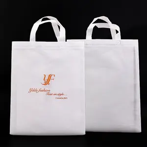 Multicolor China Supplier Custom Reusable Grocery Shopping Bag Laminated Non-Woven Fabric Bag With Logo Printed