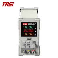 Alimentation CC programmable certifiée CE FCC de la série TASI TDC, 40V 80V 160V, alimentation de laboratoire variable pour les tests automatisés et la recherche
